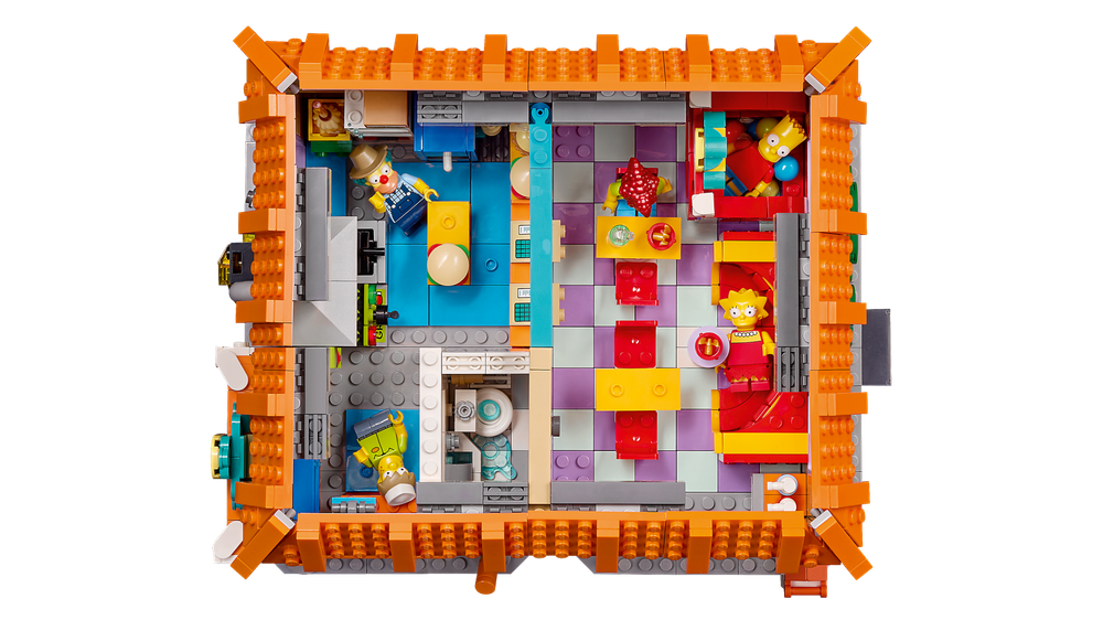 Конструктор Лего Иконс Симпсоны Красти Бургер 10352 | LEGO Icons Krusty Burger 10352 коллекционная модель 1635 дет 18+