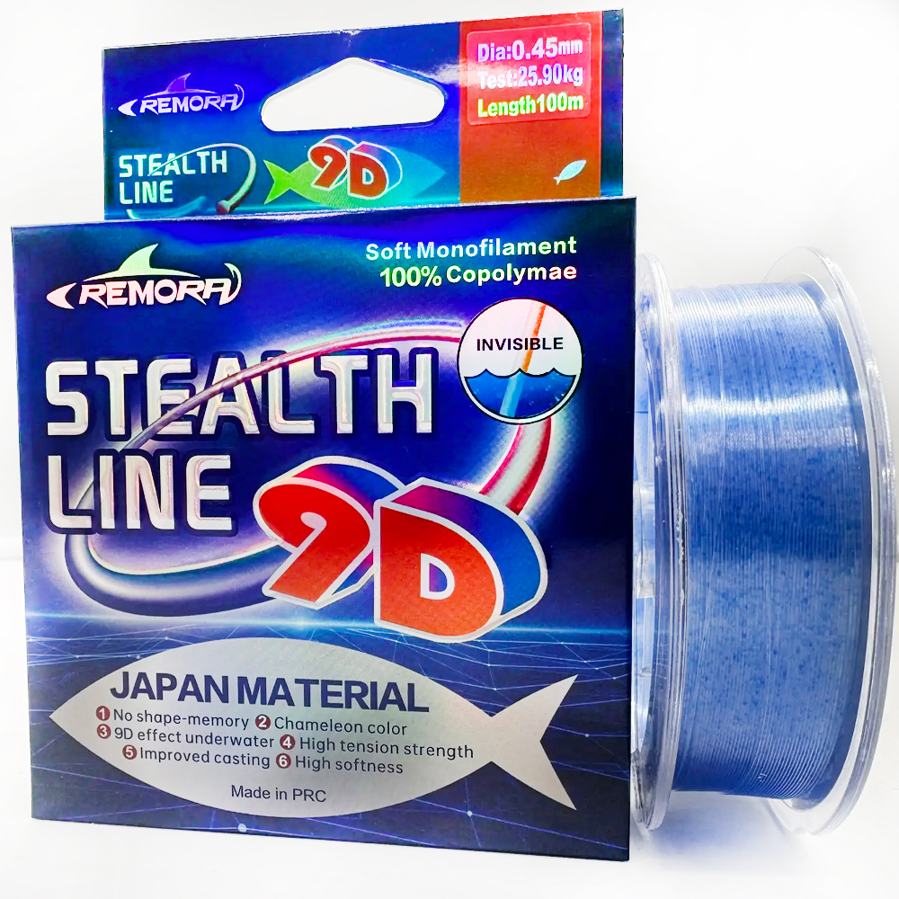 Леска 9D STEALTH LINE 0,25мм- 13,12 кг JAPAN MATERIAL