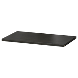 IKEA BESTÅ  (ИКЕА БЕСТО)  -  Полка - чёрно-коричневая 56x36 см