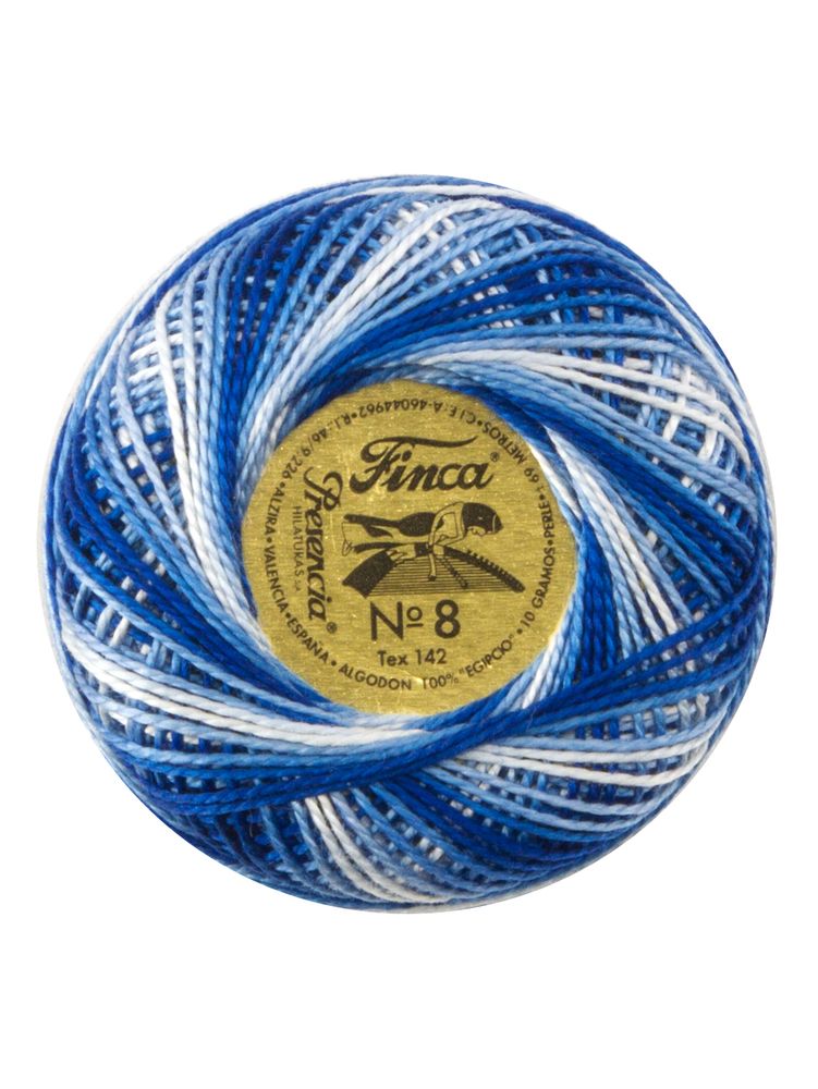 Мулине Finca №8 Perle (Жемчужное), цв. мультиколор 9705 / 1 мот. х 69 метров