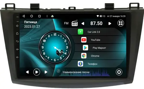 Магнитола для Mazda 3 2009-2013 - Vaycar VA41-0034 на Android 13, 4G SIM-слот