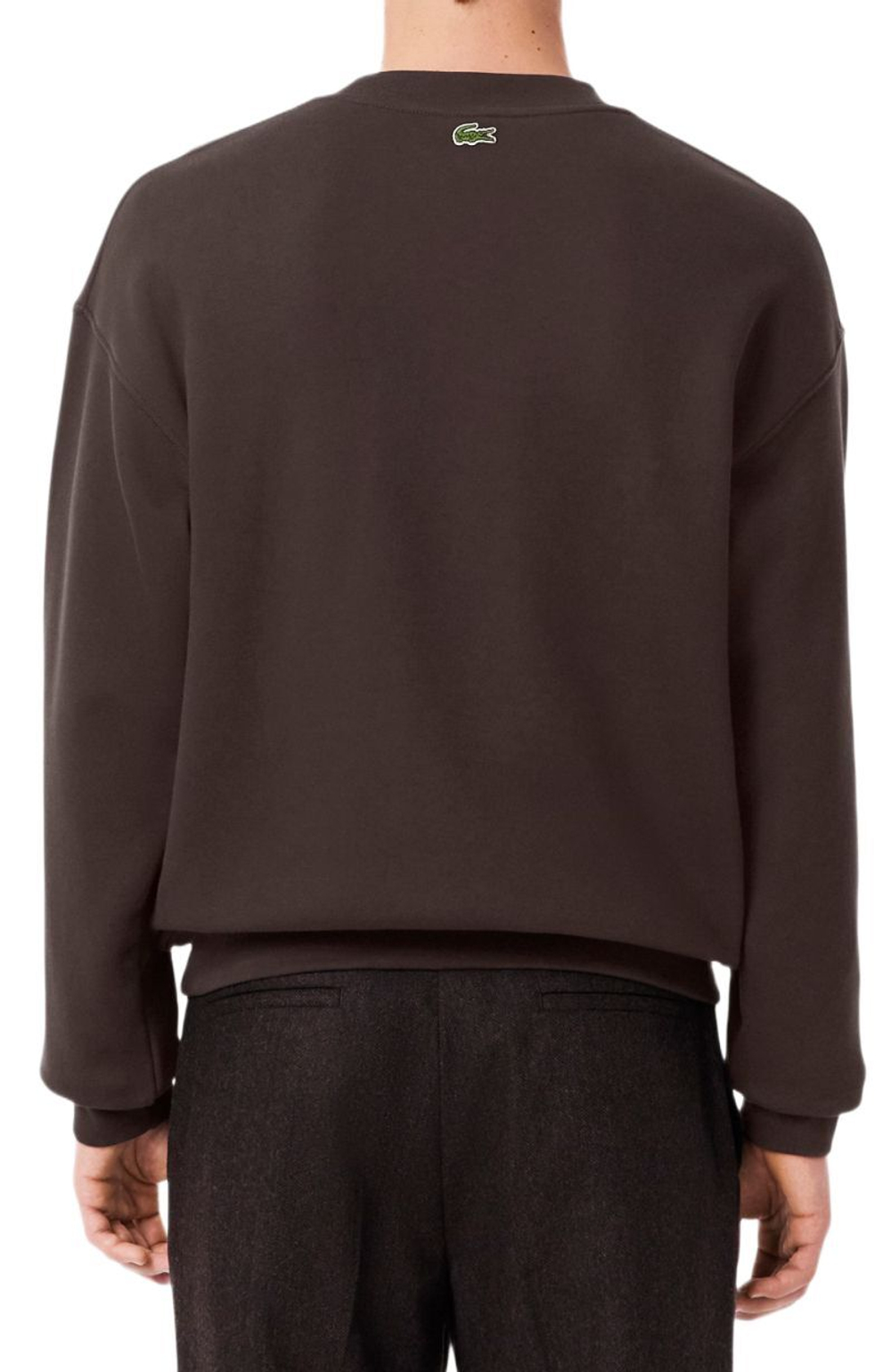 Куртка теннисная Lacoste Heritage Embroidery Fleece - brown