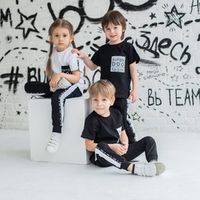 Футболка "Вb team" белая