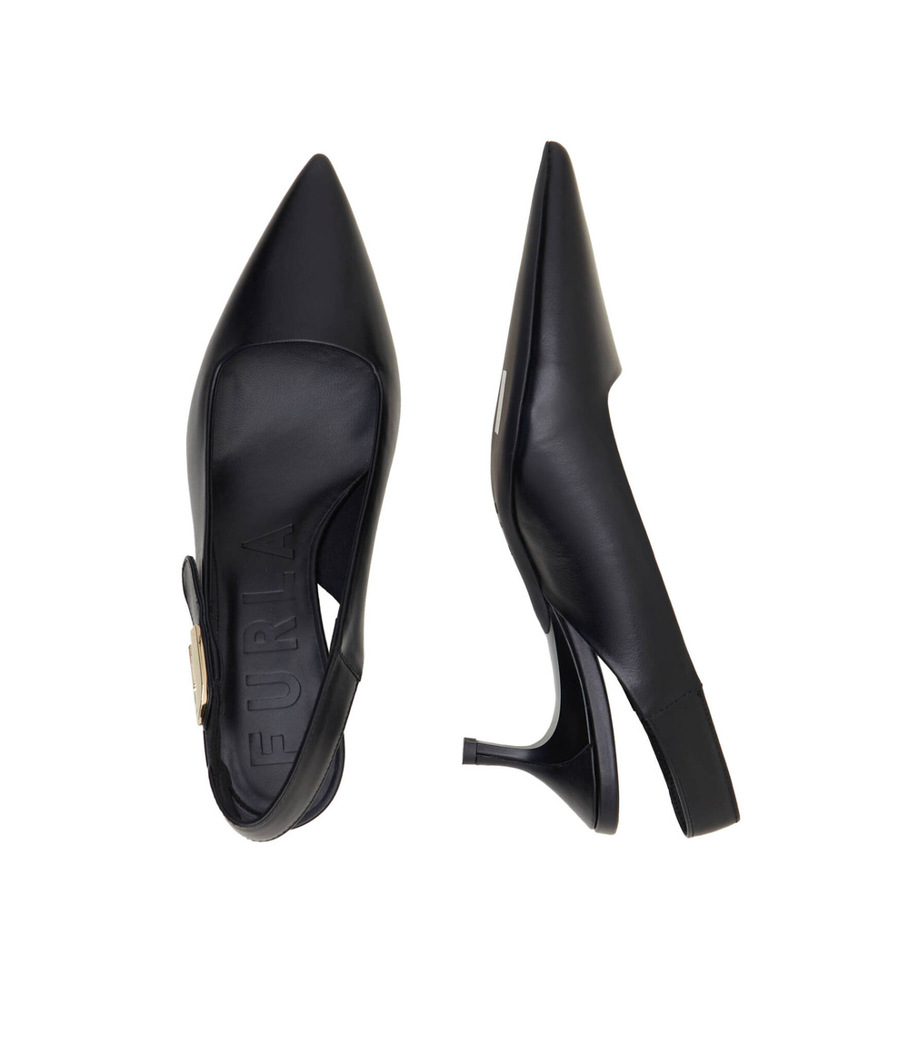 Кожаные туфли furla sign slingback t.50 Furla - черный(YG14SGN BX2681)