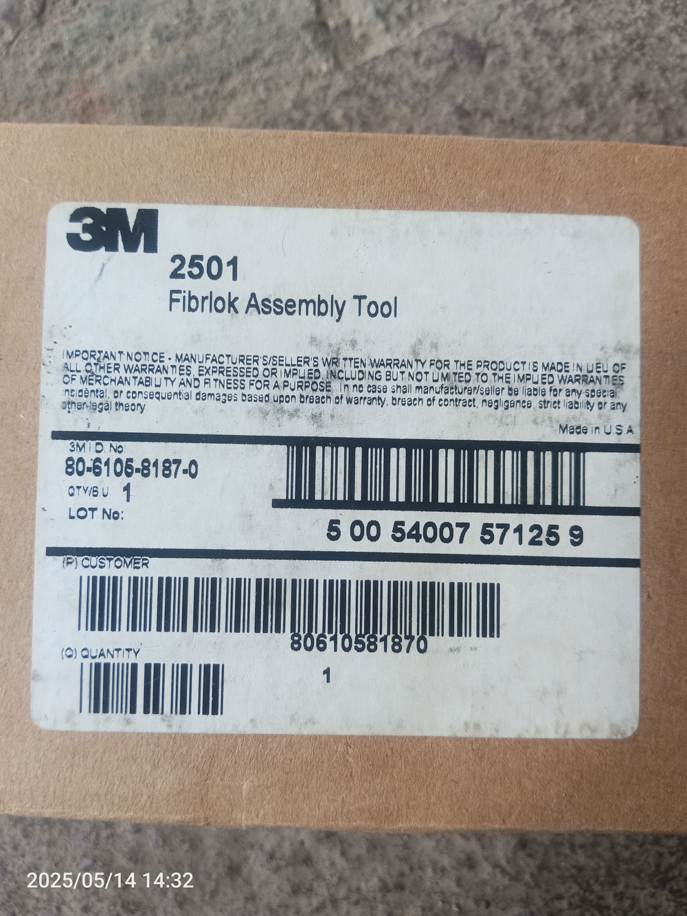 Fibrlok 2501 монтажный столик для соединения оптиеских волокон, для соединителя Fibrlok 2529