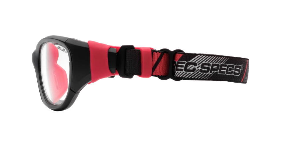 Спортивные очки с диоптриями Rec Specs / Rs-51 / Matte Black / Red