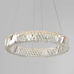 Подвесной светильник Solis 101004 LED никель хрусталь Strotskis Eurosvet