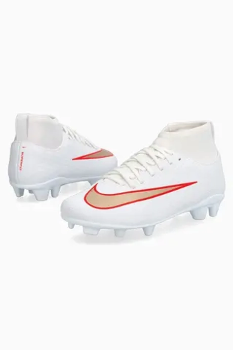 Бутсы Nike Zoom Mercurial Superfly 11 Club FG/MG Junior - белый
