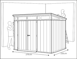 Садовый сарай Keter Artisan 9x7