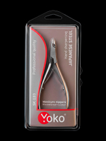 Кусачки Yoko SK 033 для кутикулы серия Premium с двойной пружиной и лезвием 6,5 мм