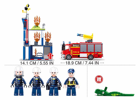 Konstruktor \ Конструктор FIRE-Fire Fighting Training Center