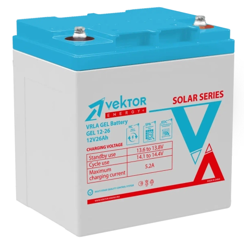 Аккумуляторная батарея Vektor Energy GEL 12-26