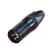 Neutrik NC3MXX-HA-BAG кабельный разъем XLR male, обжимные контакты,чернёный корпус