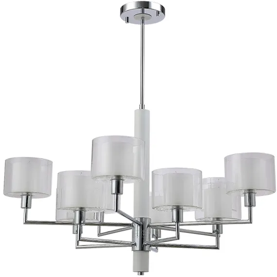 Потолочная люстра Maestro MAESTRO SP-PL5+5 CHROME Crystal Lux