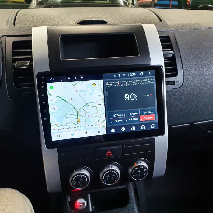 Магнитола для Nissan X-Trail (T31) 2007-2014 - Vaycar VA51-1193 на Android 13, Быстрая, 4G SIM-слот
