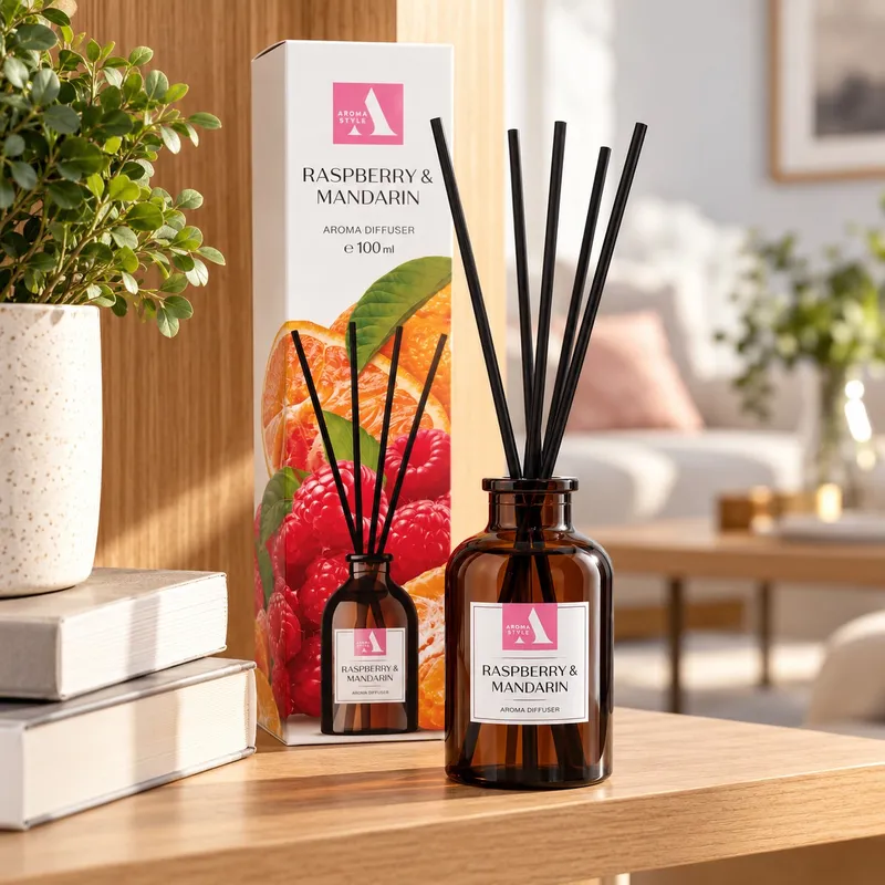 Aroma Style ароматический диффузор Raspberry & Mandarin 100 мл