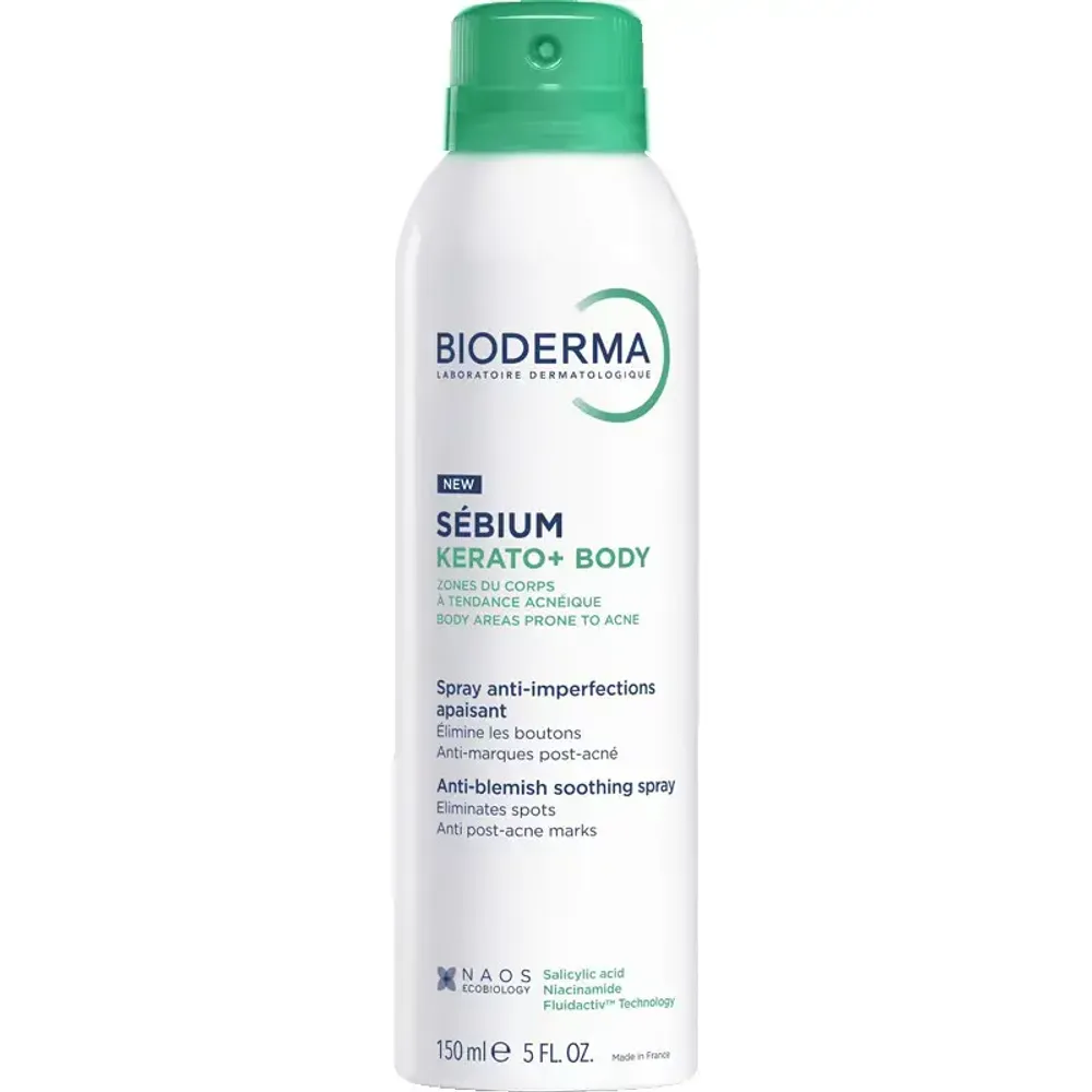 Cпрей для тела против несовершенств BioDerma Sebium Kerato+ Body 150 мл