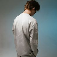 Лонгслив UNIFORM Thermo Minilogo, темно-серый/белый