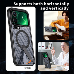 Прозрачный чехол Mesh Pro Magnetic Case для Xiaomi 17 Pro Max