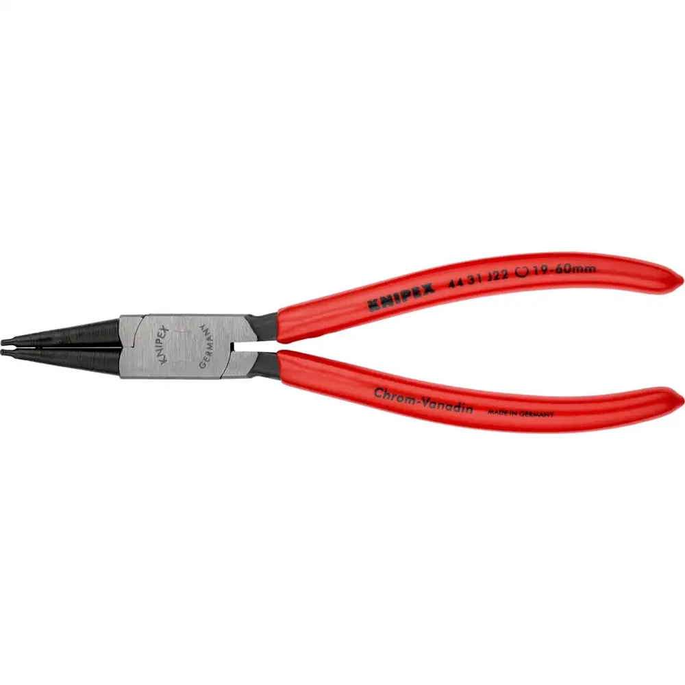 Щипцы для стопорных колец черненые 180 мм Knipex 44 31 J22