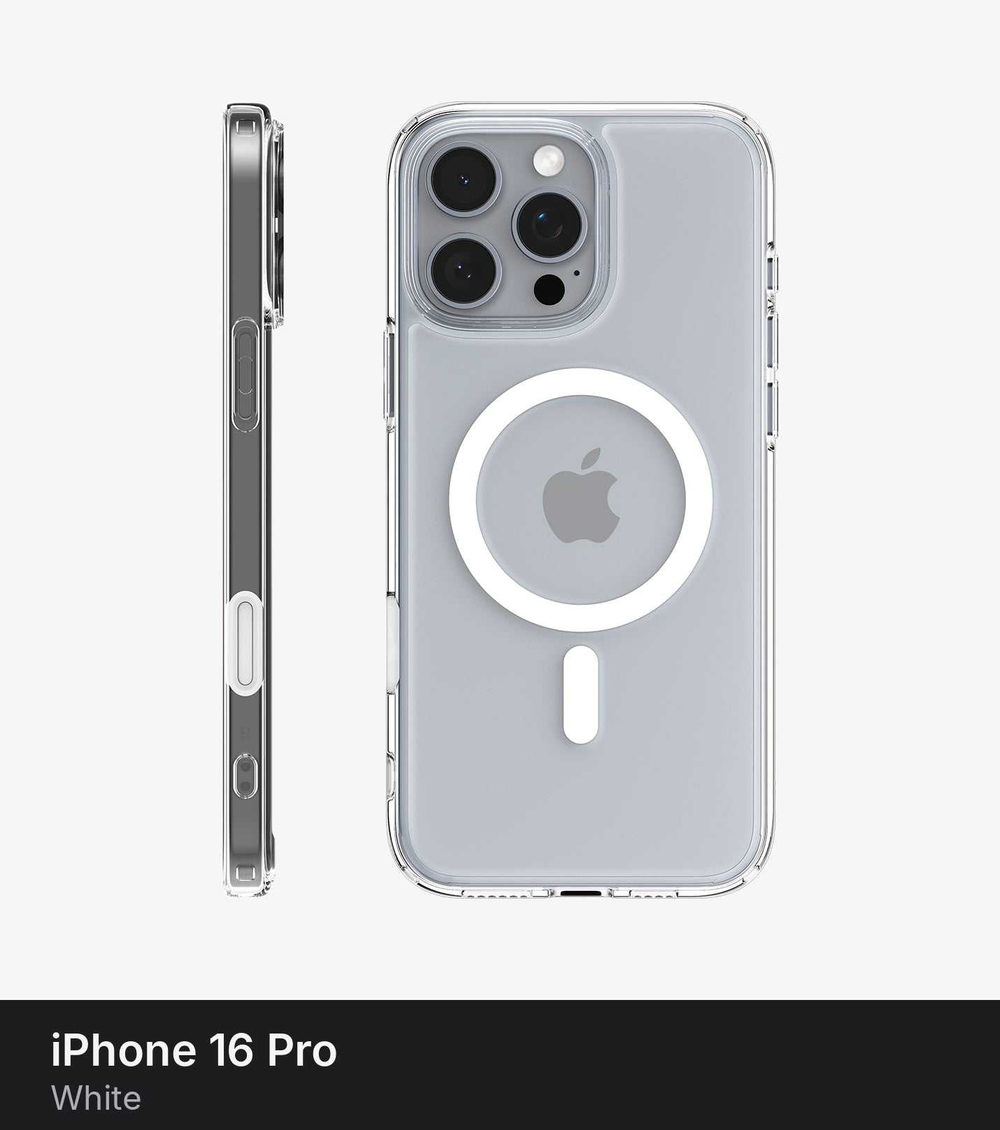 Чехол Spigen Ultra Hybrid T MagSafe для iPhone 16 Pro White
