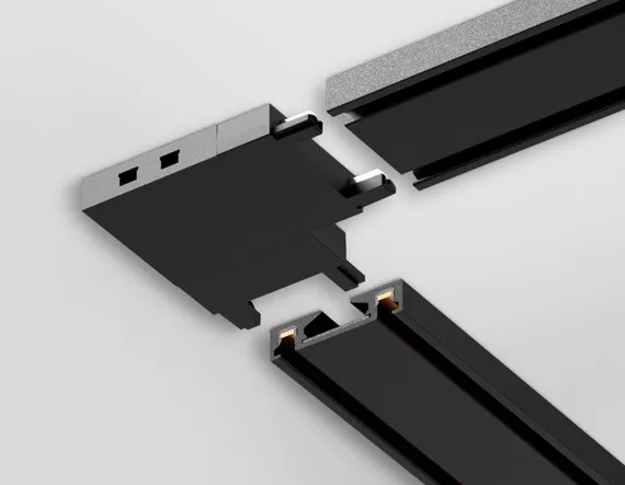 Коннектор угловой Track System GV1116 Ambrella