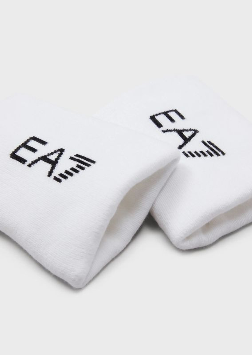 Напульсник теннисный EA7 Tennis Pro Wristband - white/black