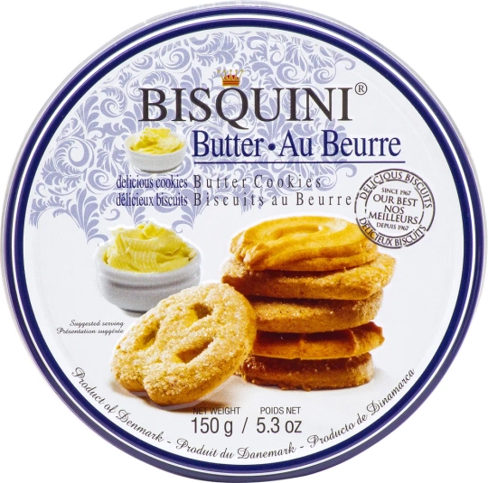 Bisquini. Печенье сливочное. 150гр