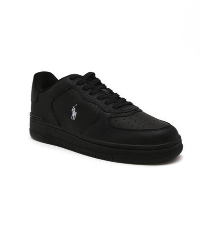 Кожаные кроссовки POLO RALPH LAUREN - черный(809891791)