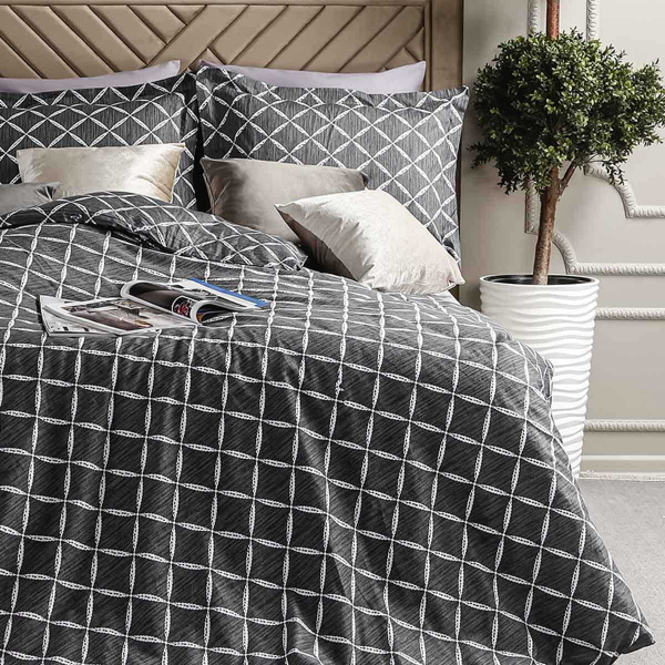 Постельное белье 2 спальное евро Arya home Simple Living Dany