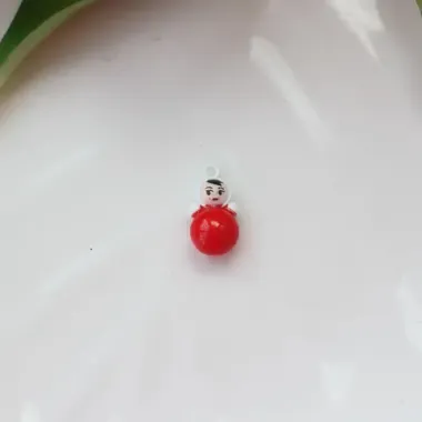 Подвеска Неваляшка с эмалью, 19*9 мм, П636