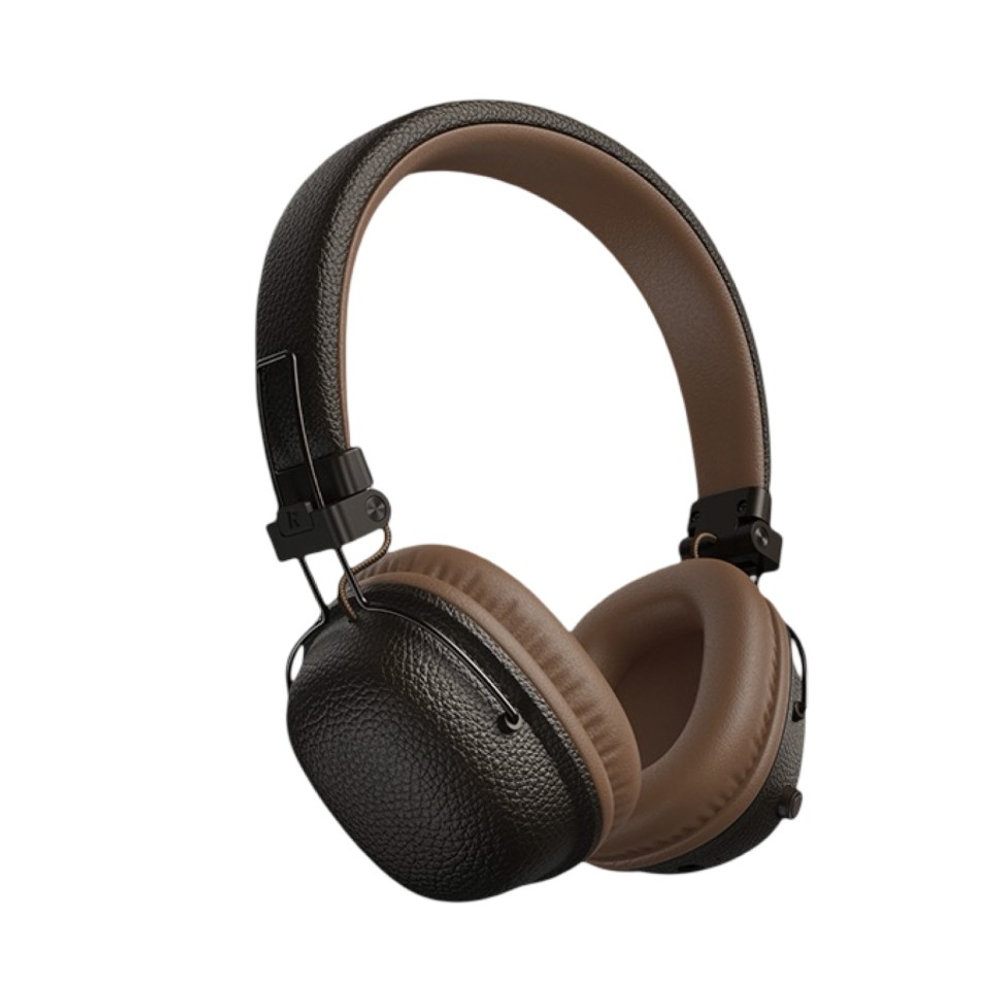 Стереонаушники Bluetooth полноразмерные Hoco W64 коричневые