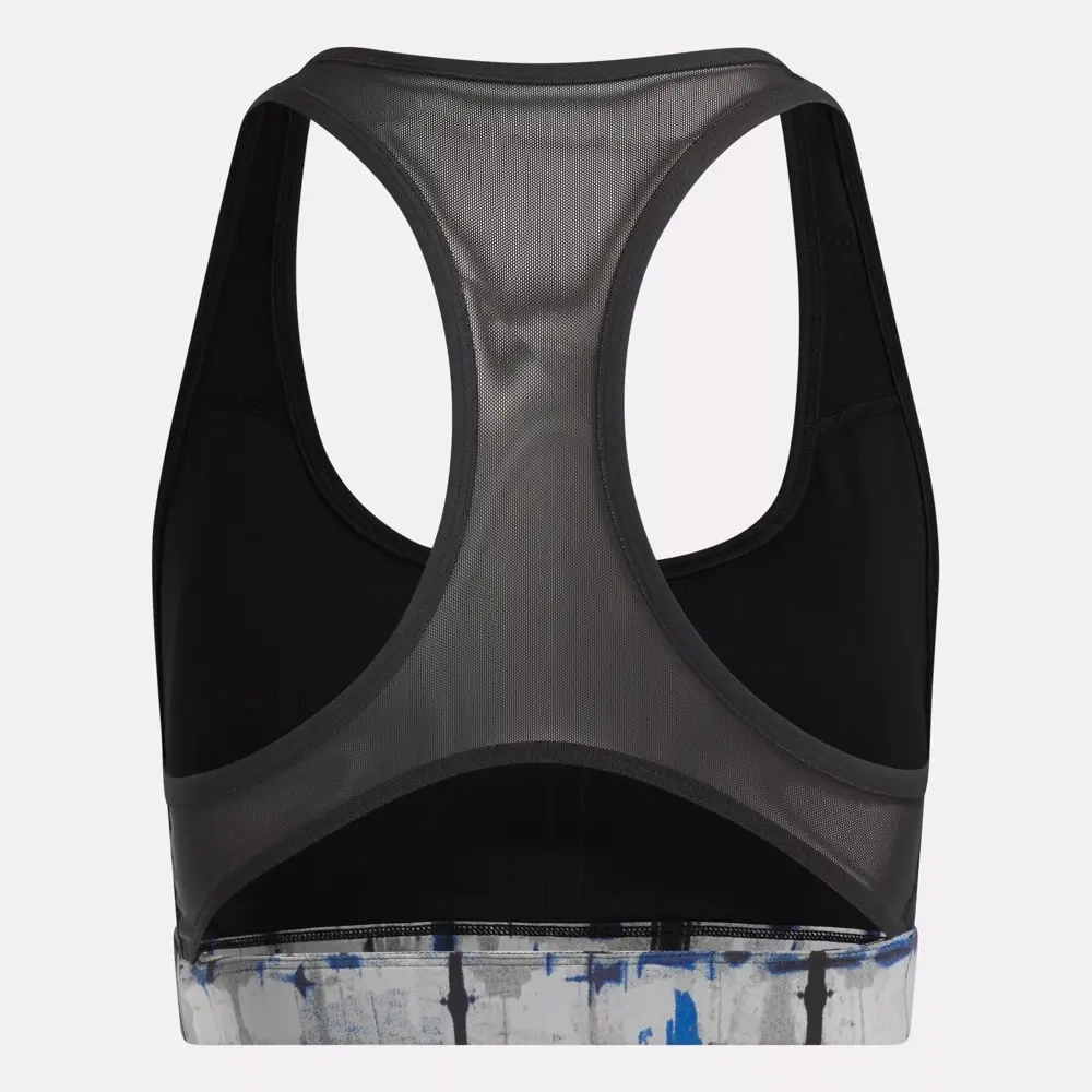 Топ спортивный женский Reebok Lux Perform Racer Bra-AOP