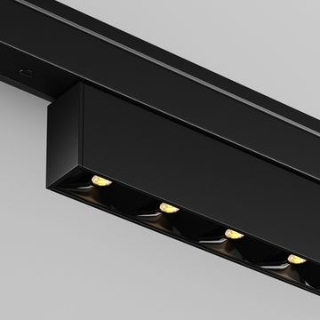 Трековый магнитный светильник LED 15W 3000К 24V TR193-1-15W3K-M-B чёрный Points Levity Maytoni
