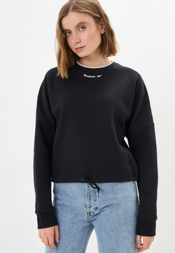 Толстовка женская REEBOK RIE FLEECE CREW