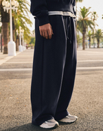 Мужские брюки super baggy fit со складками - BERSHKA