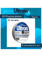 Флюорокарбоновая леска для рыбалки ULTRON Fluorocarbon