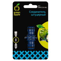 Коннектор GREEN APPLE GWHC30-061 штуцерный | GREEN APPLE