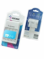Зарядное от USB аккумуляторов 1.2В AA/AAA 2-слота Космос KOC503 (Заряд от 7 до 32 часов)