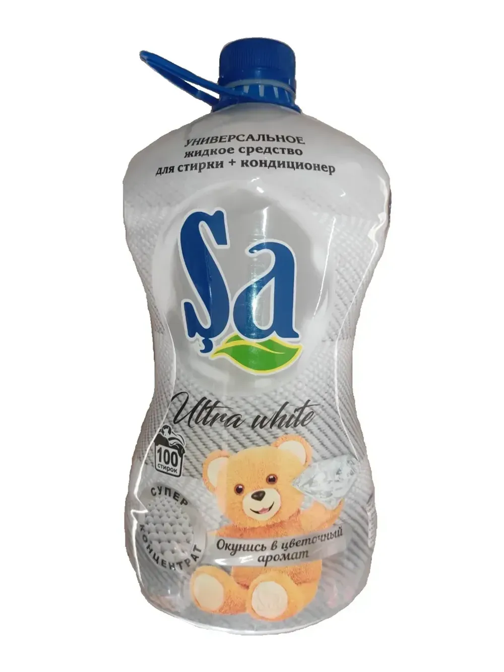 NEW SA жидкое универсальное стирал.средство ULTRA WHITE 5 кг/4