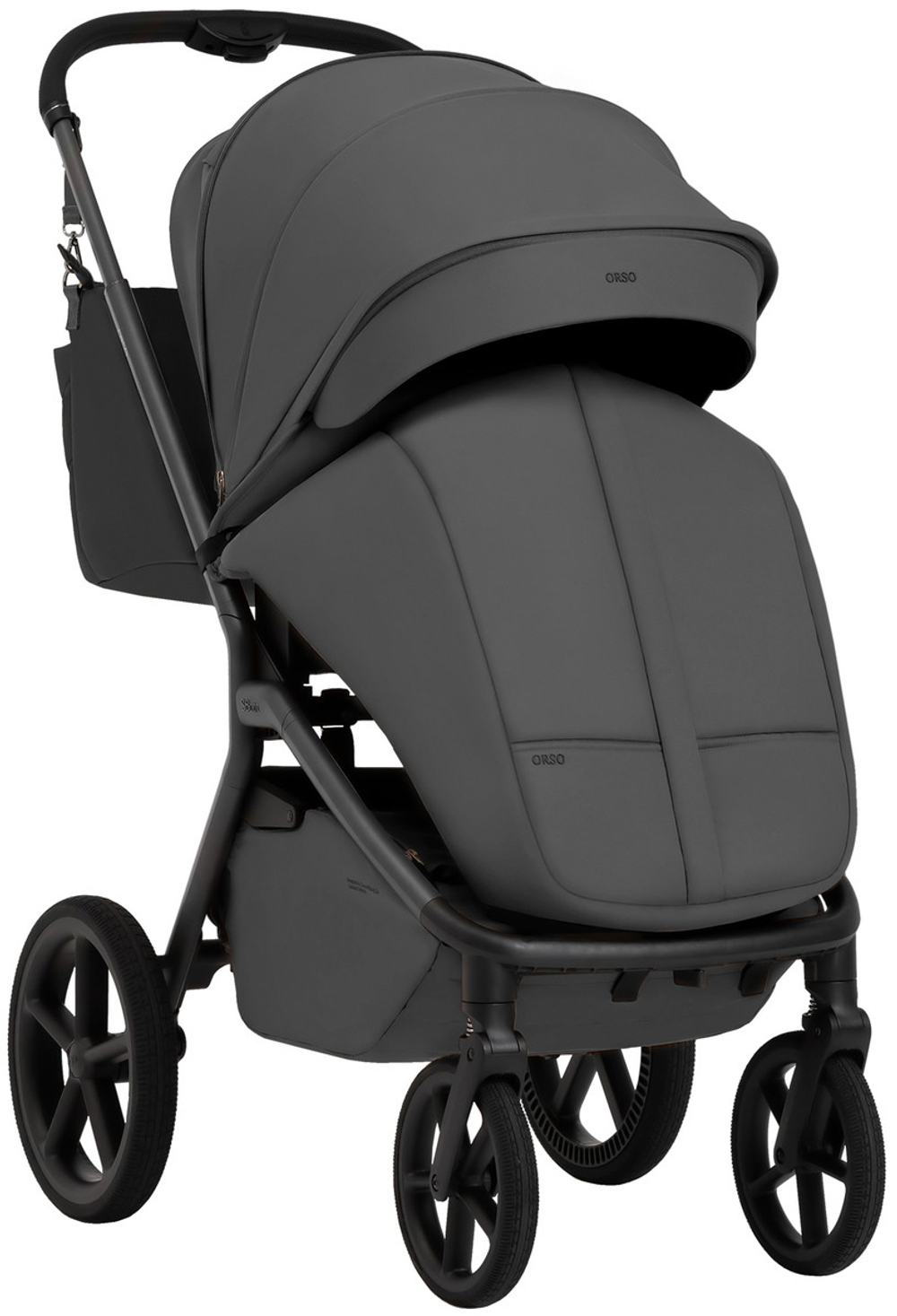 Коляска 3 в 1 Sweet Baby SBL Orso New + автокресло Premier Grey New Dark Grey