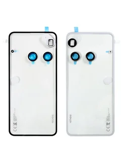 Задняя крышка для Nothing Phone (3) со стеклом камеры, белая (White)