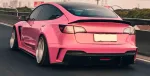Обвес "Hacker" для Tesla Model 3 2017-2023 Тесла карбоновый тюнинг Robot robotbodykits