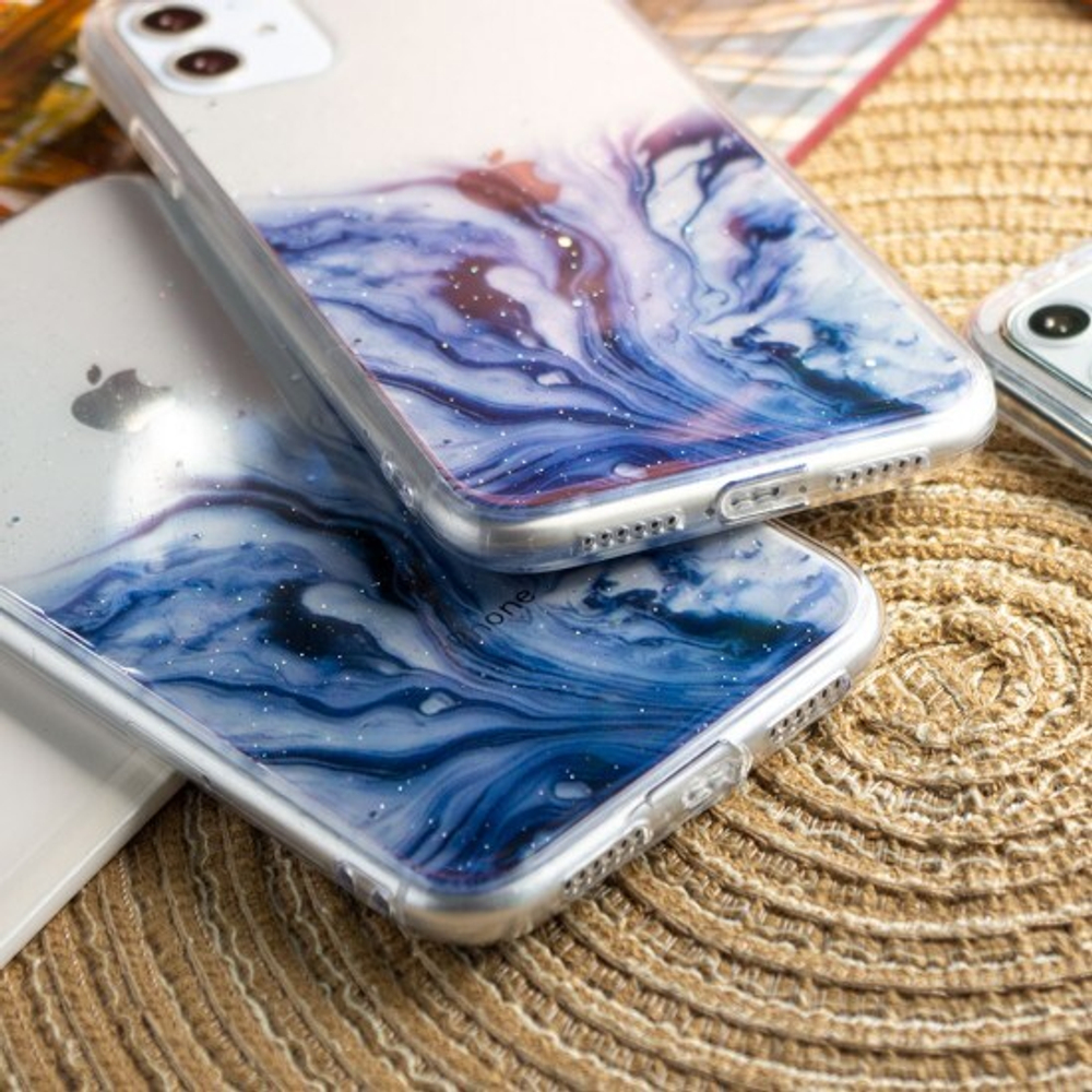 Силиконовый чехол Акварель для Huawei P40 Pro, 011729