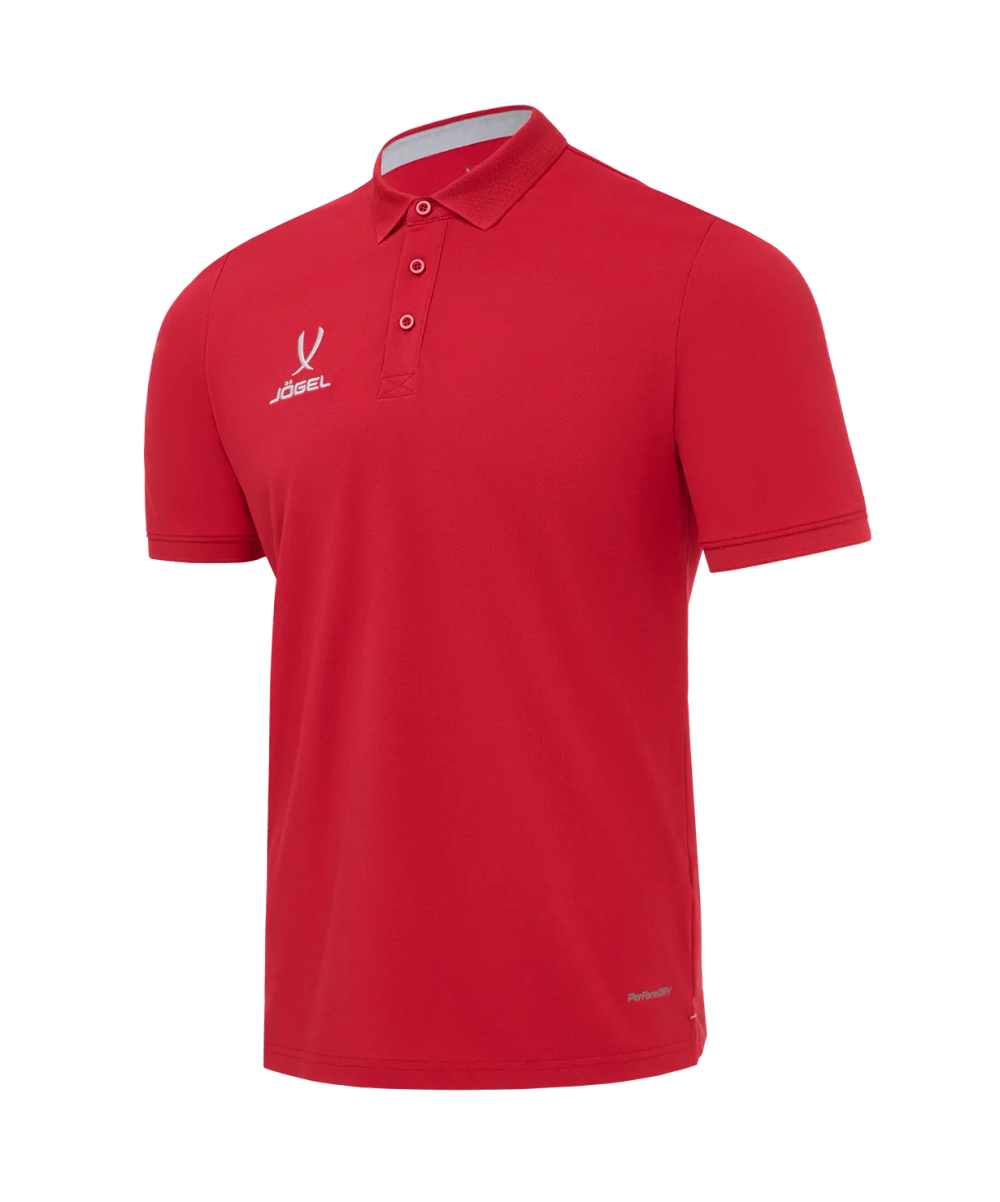 Поло JÖGEL PREMIER PerFormDRY CVC Polo, красный