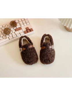 Балетки меховые