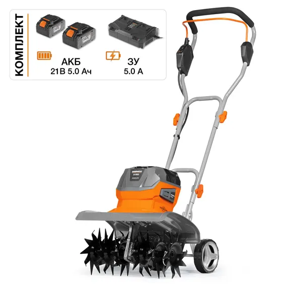 Культиватор аккумуляторный DAEWOO DAT 3542Li SET