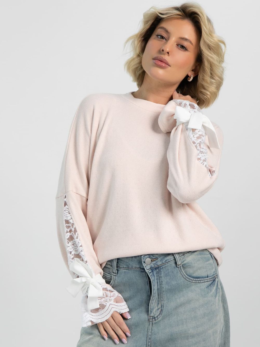 Джемпер Тринити НЬЮ (розовый) Б16449-1М LT Collection