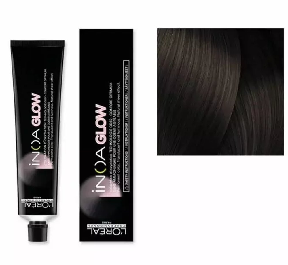 L'Oreal Professionnel Inoa Glow Темн.база D.13 Шоколадный Мусс 60 мл