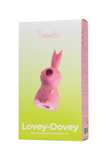 Вакуум-волновой стимулятор клитора Lovey-Dovey розовый 11 см